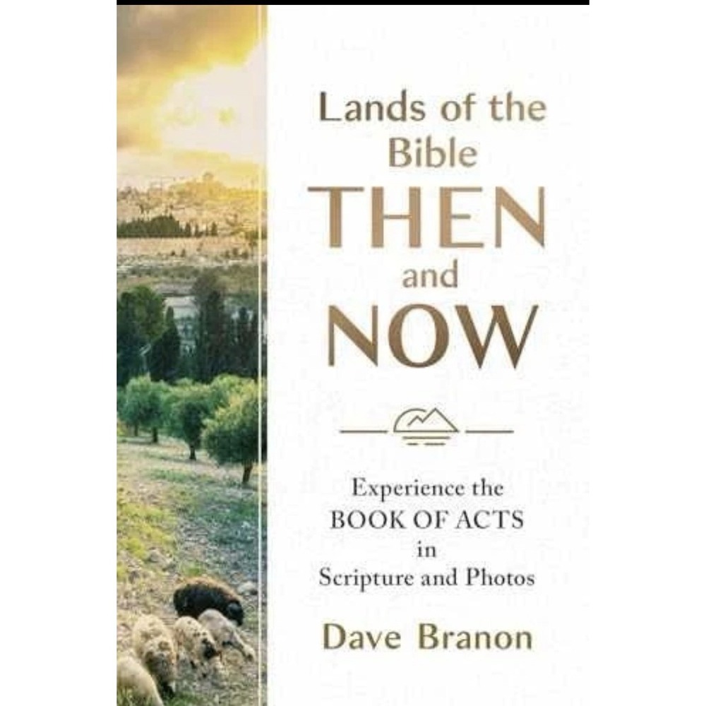 Lands of the Bible Then and Now: - Paperback, by Branon Dave - Very‎ Good